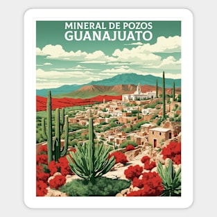 Mineral de Pozos Guanajuato Mexico Vintage Tourism Travel Magnet